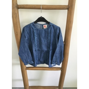 jeans ruffle jeans