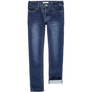 Dark blue denim