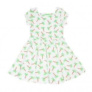 Kiki Dress Palm Trees