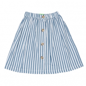 Thalia Skirt Boat Stripe Tea