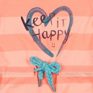 Keep It Happy-Botanic Blush Neon koraal