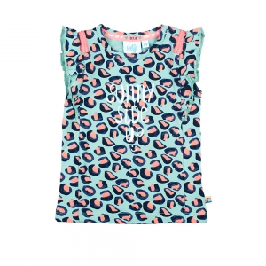 T-shirt-Botanic Blush Mint