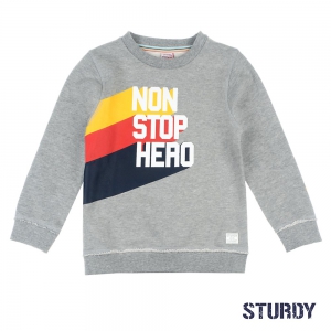Non Stop Hero-Thrillseeker Grijs melange