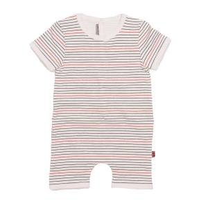 Combishort Stripes Marine Rood