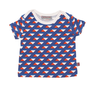 Shirt Theo Summer Triangle Blauw