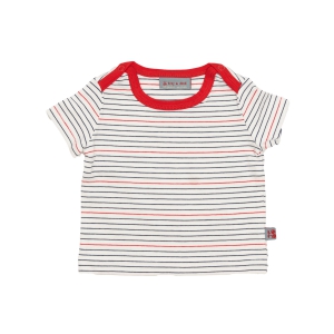 Shirt Theo SummerStripesMarine Rood