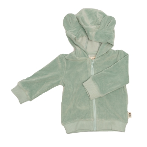 Hoodie Balou Blue velour Mint