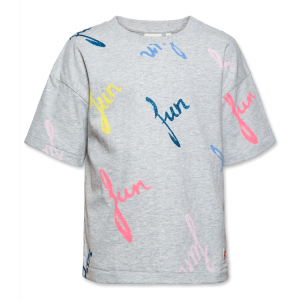 T-shirt oversized fun light oxford