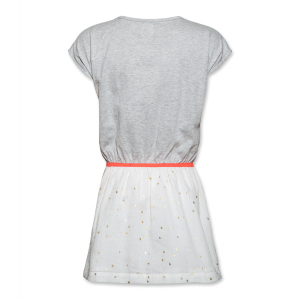 jurk ao76 Abigail stars dress offwhite