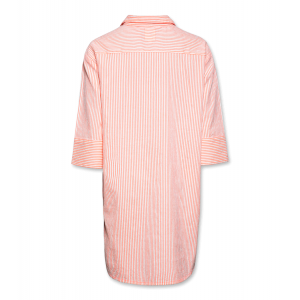 Oceana shirt dress fluo orange