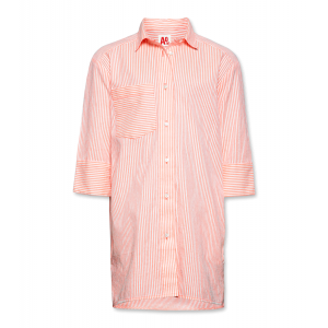 Oceana shirt dress fluo orange