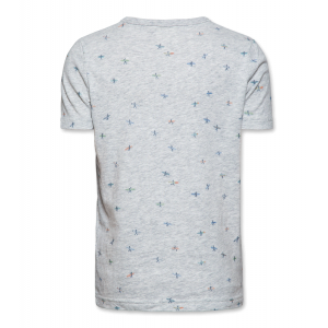 T-shirt c-neck surfers light oxford