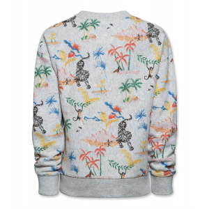 Oversized sweater island light oxford