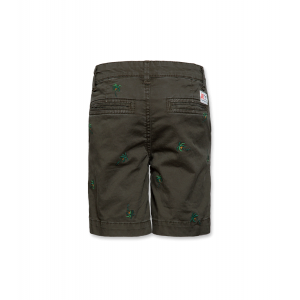 Barry chino shorts palm dark olive