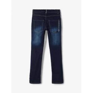 Dark blue denim