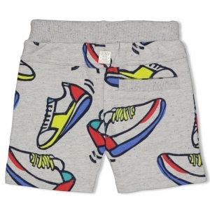 short-playground grijs melange