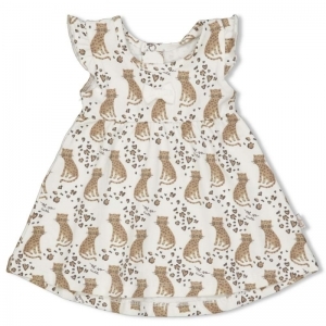 jurk-panther cutie offwhite
