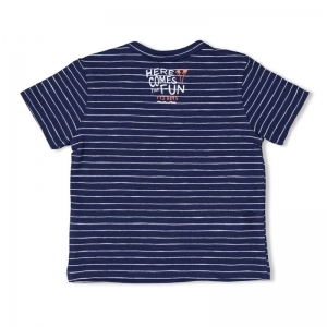 t-shirt -here comes the fun marine