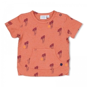 t-shirt-here comes the fun koraal