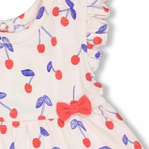 jurk-cherry sweetness roze