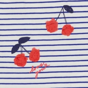 t-shirt-cherry sweetness marine