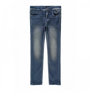 dark blue denim