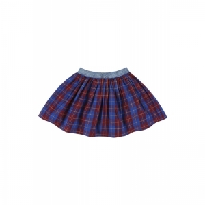 12-ADE-FL blue tartan