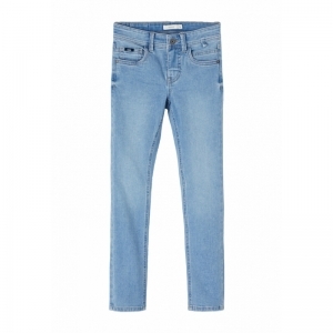NKMPETE light blue deni
