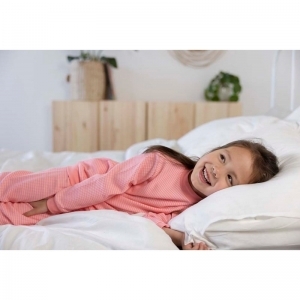 Pyjama wafel roze summer spe