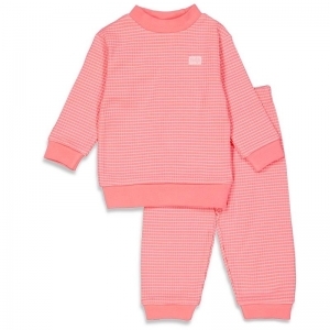 Pyjama wafel roze summer spe