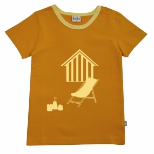 beachtshirt golden yellow