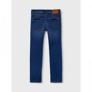 dark blue denim