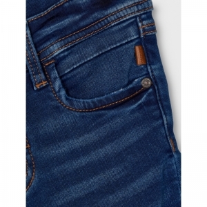 dark blue denim