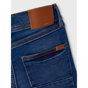 dark blue denim