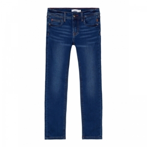 dark blue denim