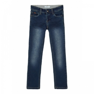 dark blue denim