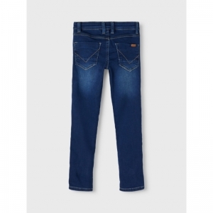 dark blue denim
