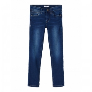 dark blue denim