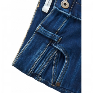 dark blue denim