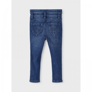 dark blue denim