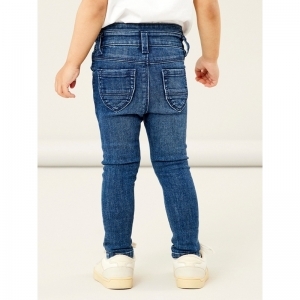 dark blue denim