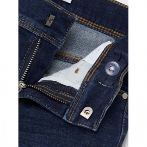 dark blue denim