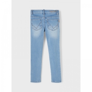 light blue deni