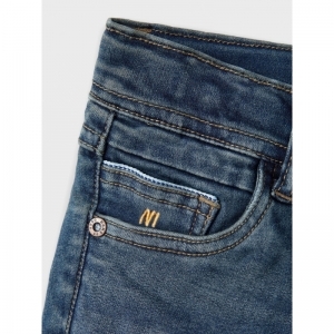 dark blue denim