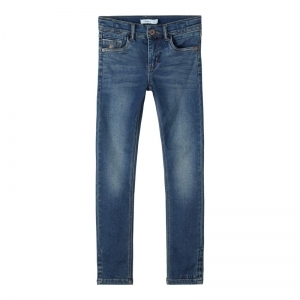 dark blue denim