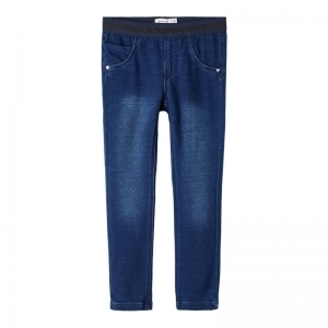 dark blue denim