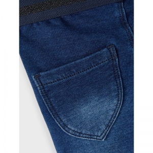 dark blue denim