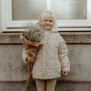 olena - teddy jacket bleached sand