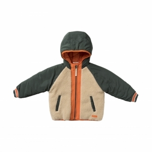 olaf-teddy jacket multicolor