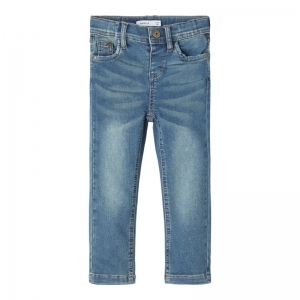 dark blue denim
